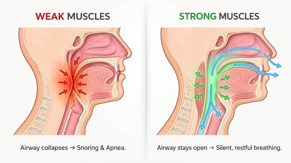 About the muscles of the upper airway